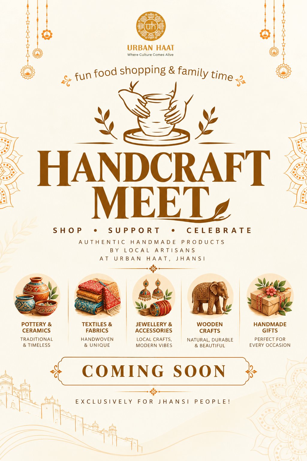 Handmade pottery